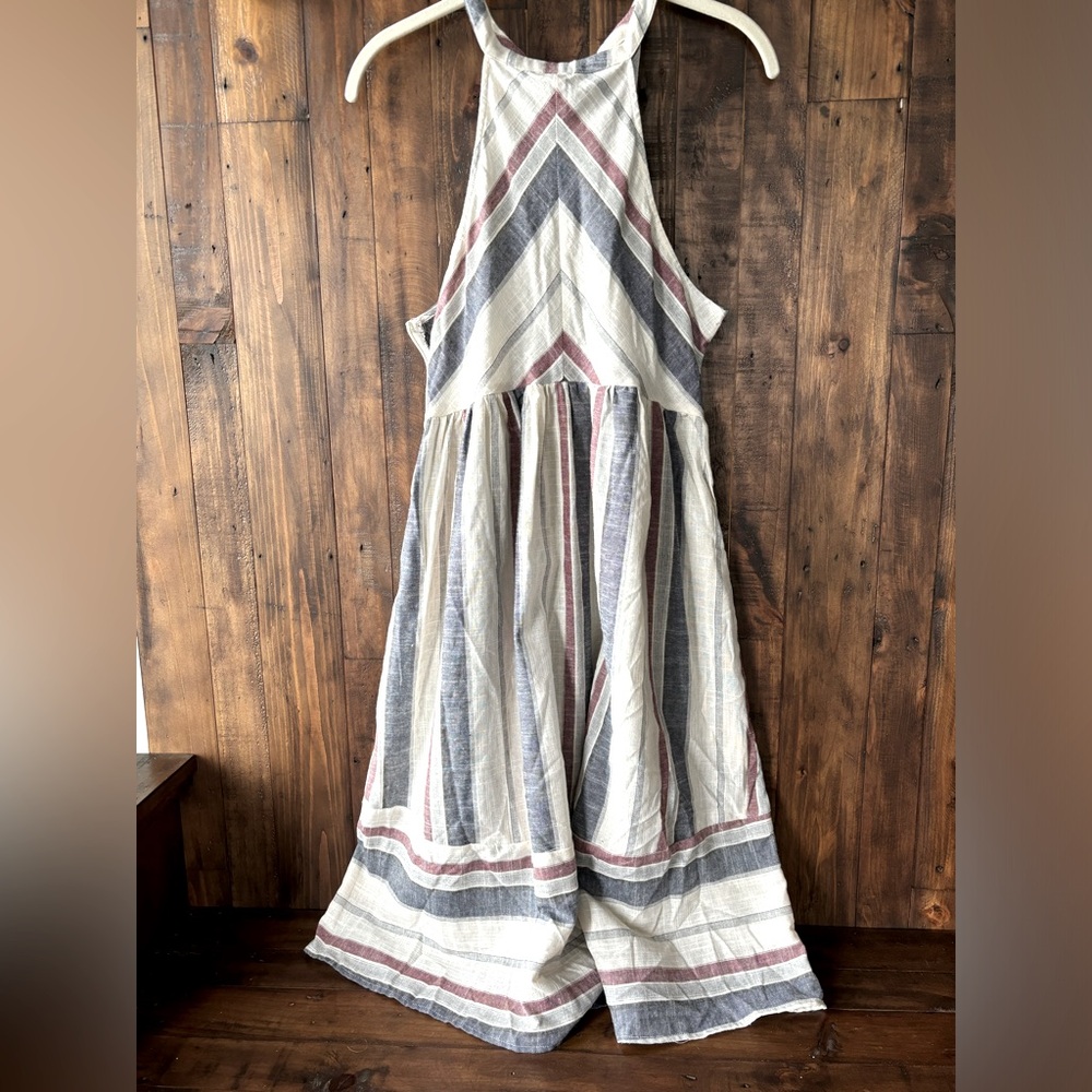 Halter Midi Sun Dress